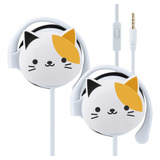 Qearfun Cat Auriculares Para Niños Con Ganchos Para Los Oído