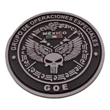 Parche Insignia Pvc Calavera Espadas Fuerza Especial Goe Fer