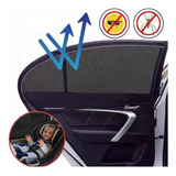 4 Parasol Para Ventana De Coche Con Protector Solar