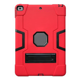 Funda Compatible Con iPad Uso Rudo + Mica Completa