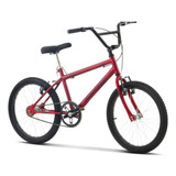 Bicicleta Ultra Bikes Aro 20 Alumínio Vermelha Pro Tork Cor Vermelho Tamanho Do Quadro M