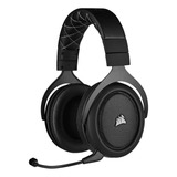 Audífonos Gamer Inalámbricos Corsair Gamer Hs70 Pro Wireless Ca-9011211-na Carbon