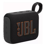 Alto-falante Jbl Jbl Go 4 Portátil Com Bluetooth Waterproof Preto 110v/220v 