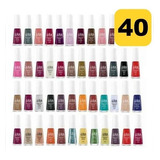 Kit 40 Esmaltes Avon Color Trend Manicure Sortidos Atacado