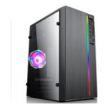 Gabinete Gamer Pixxo Cg265LG Led Rgb S/ Fonte Acrílico