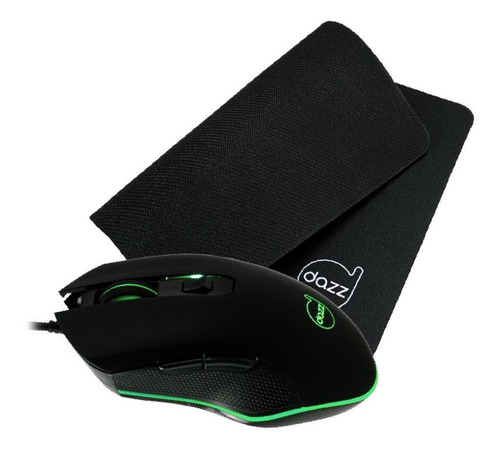 Kit Gamer Dazz Death Fire - Mouse + Mousepad - 62000033