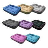 Cama Mediana Para Perro O Gato Modelo Deluxe Color Morado