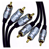 Cable Audio Video  Rca X3 Stereo Alta Definicion 