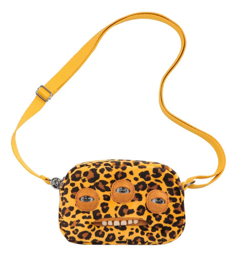 Bandolera Fuggler Ugly Teeth Monster, Juguete De Peluche