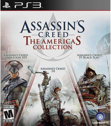 Jogo Ps3 Assassins Creed The Americas Collection Físico