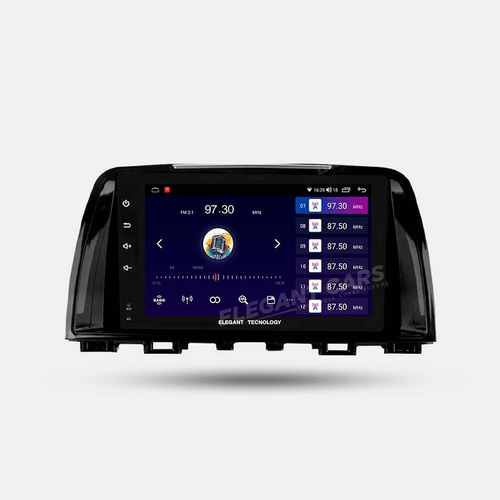Autoradio Android 11 Mazda 6 2013-2018 4+64gb 8core Qled Foto 6