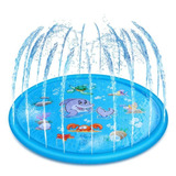 Piscina Alfombra Lanza Agua Infantil 100 Cm Spacezat