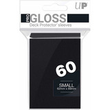 Micas Ultra Pro 60 Piezas Cartas Yugioh Color Negro