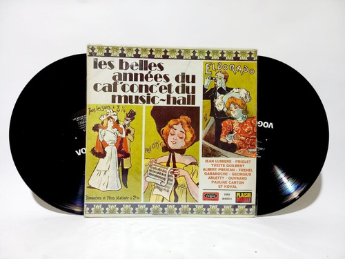 Disco Lp X 2 Les Belles Annees Du Cafconcet Du Music Hall