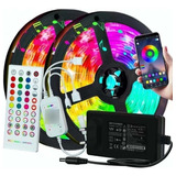 Tira Luces Led Rgb Bluetooth 20m - Control Música