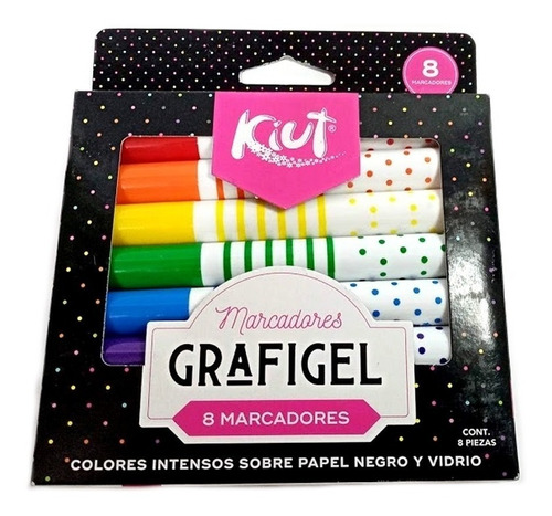 Marca Punta Fina Kiut X 8 Grafigel-oferta Solo Hoy