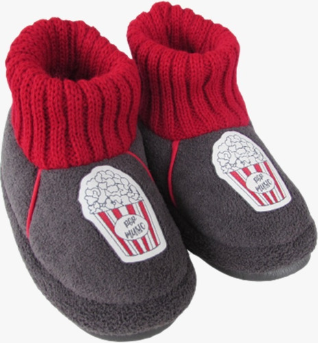 Pantufa Bota Infantil Inverno Antiaderente Produto Original