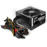 Fuente Pc Sentey Sdp-550 550w Reales Certif Fan 120mm Gamer 