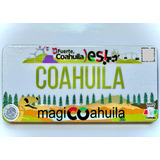 Coahuila Imán Refrigerador Placa Vehículo Souvenir Recuerdos