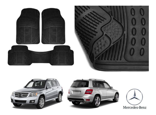 Tapetes Uso Rudo Mercedes Benz Glk300 2009 Rubber Black