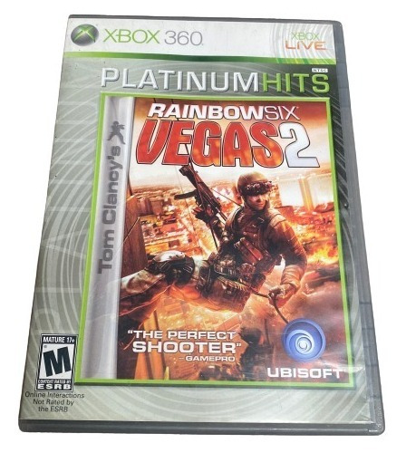 Juego Tom Clancys Rainbow Six Vegas 2 Xbox 360 Original