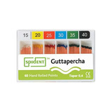 Conos De Gutta Percha 120u Spident