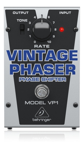Pedal Para Guitarra Behringer Vp1 Vintage Phaser 