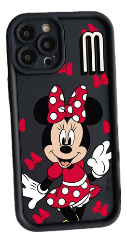 Bonita Funda De Mickey Minnie Para iPhone 15, 14, 13, 12, 11