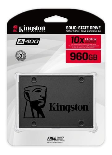 Disco Solido Ssd Interno Kingston 960gb Nand Sata3 6gb/s 2.5