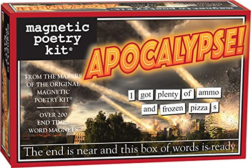 Magnetic Poetry - Kit De Apocalipsis - Palabras Para Nevera 