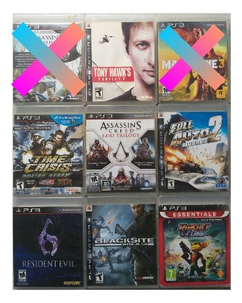 Juegos En Muy Buenas Condiciones Para Ps3.