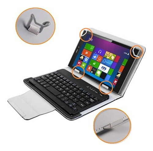 Hhh Cubierta Protectora Teclado Bluetooth Tablet 7-8