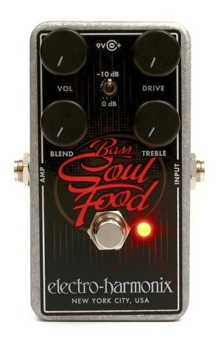 Pedal Dist. Electro Harmonix Bass Soul Food Para Bajo Oferta