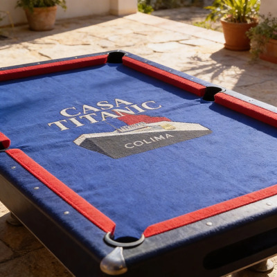 Paño Mesa De Billar Personalizado