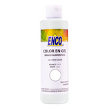 Color Gel Blanco Comestible Repostería 250 Grs Enco 2926