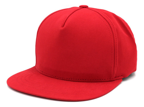 Gorra Snapback Plana Rojo Flat  Lisa Premium Eva Rain®