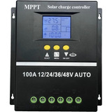 Controlador De Carga Solar Mppt 100 Amp 12v /24v / 36v / 48v