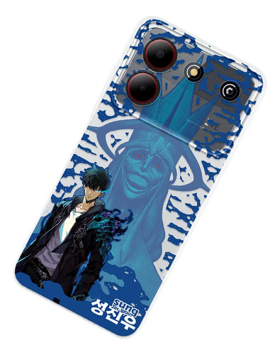 Funda Para Zte Solo Leveling Sung Jin Woo Monarca De Las Sombras Nigromante Ore Dake Level Up Na Ken Anime