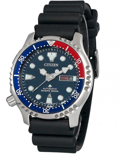 Relógio Citizen Masculino Automático Diver 200m Tz31696a 