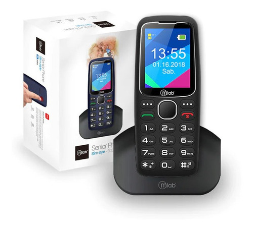 Celular   Senior Phone 2,4  Mlab + Chip De Regalo