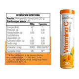 Vitamina C 1000 Mg X 20 Comprimidos Efervescentes