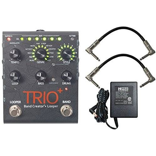 Digitech Trio + Banda Creador + Looper W / Cables De Parche 