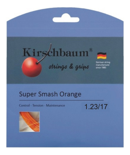Individ. Cuerda Raqueta Tenis Kirschbaum Super Smash Orange