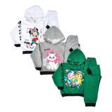 Kit 3 Conjunto Macio De Menina Infantil Roupa Frio Revenda