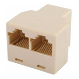 Adaptador 1 To 2 Lan Ethernet Network Rj45 Splitter #84 Nuev