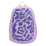 Mochila Fitness Under Armour Hustle Sport Morado 1364181-515