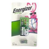 Kit Energizer Cargador Mini Con Pilas Aa Y Aaa