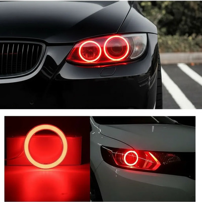 Par Ojo De Ángel 12 Cm Led Super Rojo Drl Eyes 120mm Brill | Envío gratis
