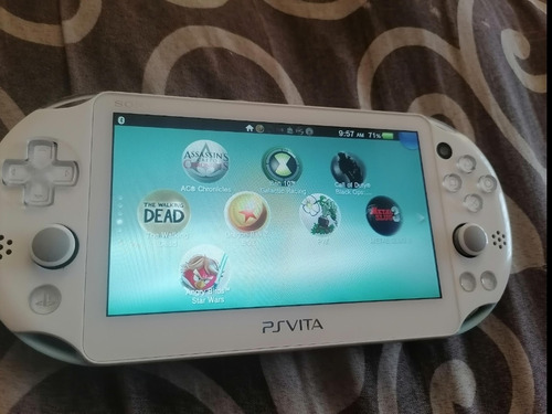 Consola Psp Vita Blanco Excelente Estado 