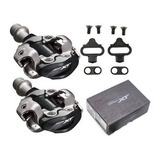 Pedal Shimano Xt M8100 Clip Mtb Preto + Tacos